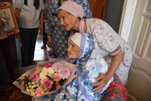 Жительница Лаишева Аминя Шарипова отметила 100 лет