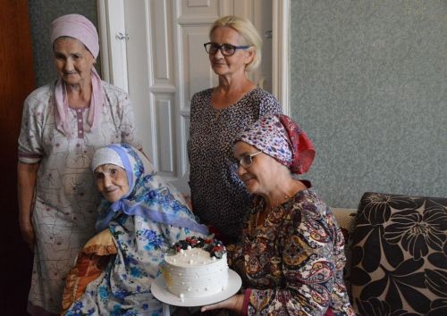 Жительница Лаишева Аминя Шарипова отметила 100 лет