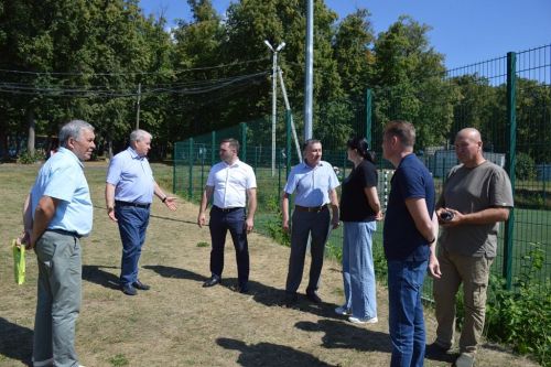 Депутат Госсовета РТ посетил детские лагеря Лаишевского района
