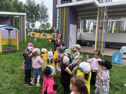 В Лаишевском районе отметили День мыльных пузырей