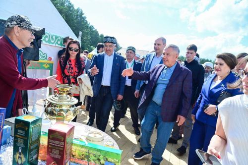 Лаишевцы представили красочное подворье на Сабантуе в Свердловской области