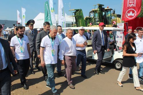В Лаишевском районе началась сельскохозяйственная выставка «Агроволга-2025»