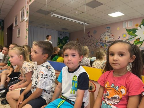 Юные жители Лаишевского района посмотрели шоу бабочек