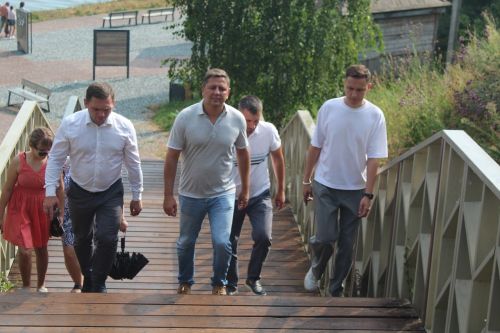 Депутат Госдумы РФ Илья Вольфсон познакомился в Лаишеве с новостройками и туристической отраслью