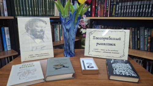 В Лаишевской библиотеке подготовили выставку книг «Неисправимый романтик»