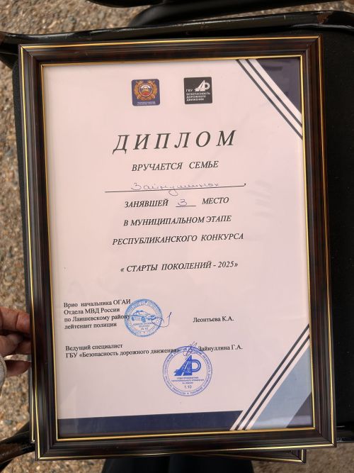 Семейный праздник безопасности: в Лаишево прошёл муниципальный этап конкурса «Старты поколений»