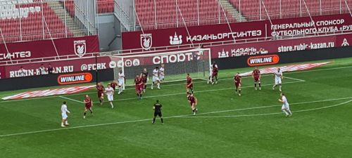 Футбол. «Рубин» прервал беспроигрышную домашнюю серию в матче со «Спартаком»
