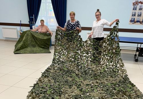 Волонтеры Рождественского поселения Лаишевского района сплели уже 140 сетей