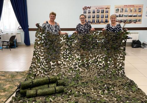 Волонтеры Рождественского поселения Лаишевского района сплели уже 140 сетей