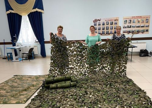 Волонтеры Рождественского поселения Лаишевского района сплели уже 140 сетей