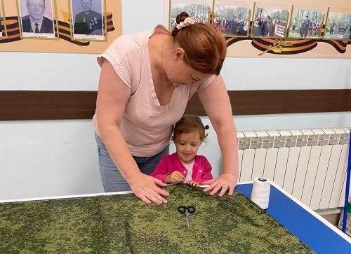 Волонтеры Рождественского поселения Лаишевского района сплели уже 140 сетей