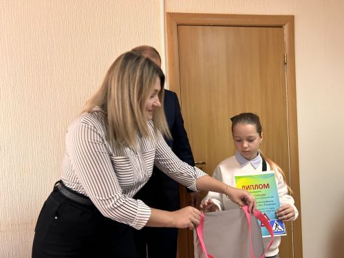 Юные журналисты отрядов ЮИД получили награды