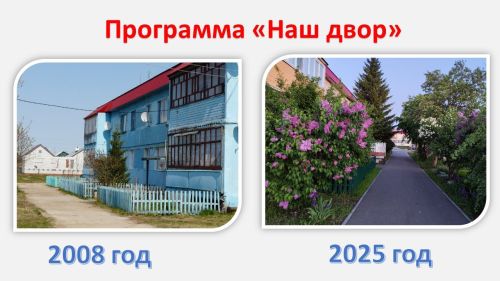 Небо и земля: преображение двора благодаря программе «Наш двор»