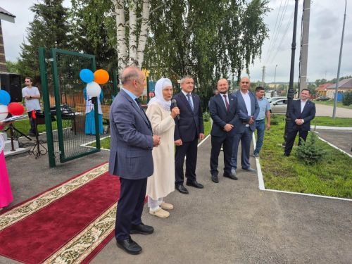 Бүген Кече Елгада авыл җирлеге башкарма комитетының яңа бинасы ачылды