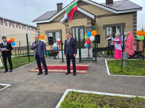 Бүген Кече Елгада авыл җирлеге башкарма комитетының яңа бинасы ачылды
