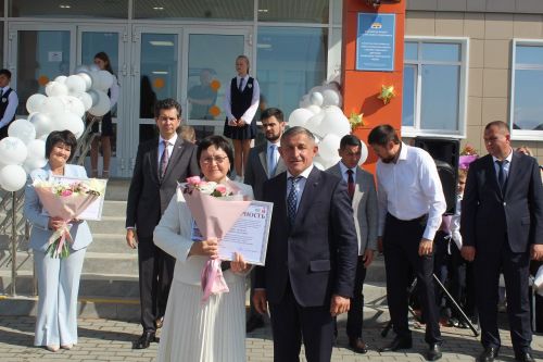В селе Сокуры Лаишевского района открылся многопрофильный лицей имени Гавриила Державина