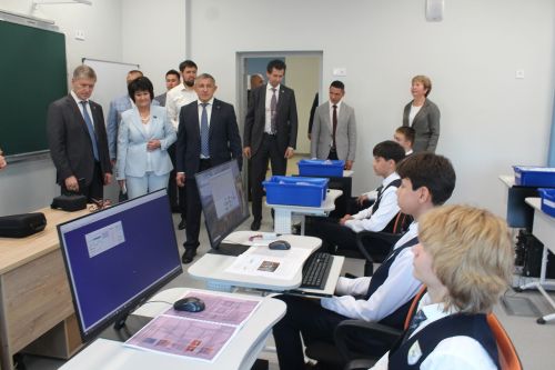 В селе Сокуры Лаишевского района открылся многопрофильный лицей имени Гавриила Державина