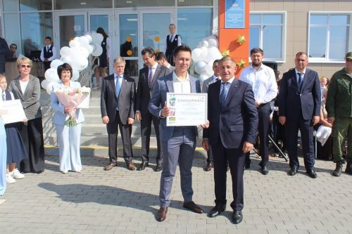 Лаеш районының Сокуры авылында Гавриил Державин исемендәге күп профильле лицей ачылды