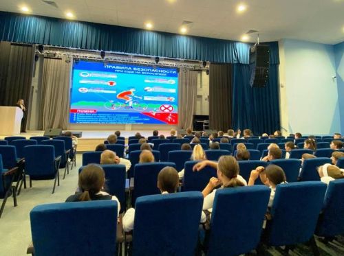 Уроки дорожной безопасности в Усадах