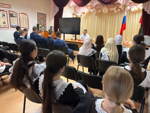 С учениками Лаишевского района провели важный разговор о законе и ответственности