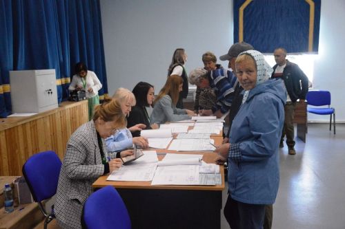 Пожилые жители Лаишевского района приняли участие в голосовании