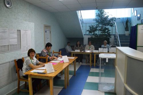 Впервые для избирателей открылся участок в Центре социального обслуживания «Золотая осень»