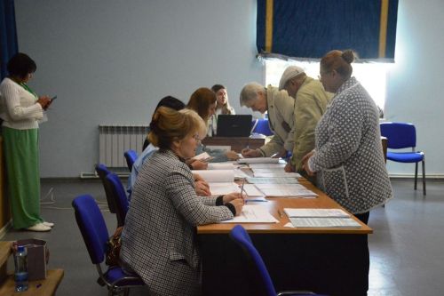 Пожилые жители Лаишевского района приняли участие в голосовании