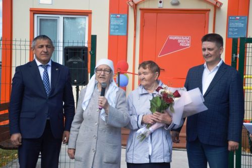 Новый ФАП в селе Татарские Саралы: встреча с главой района