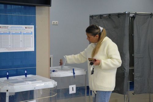 Лаишевцы проявили активность на избирательных участках с раннего утра