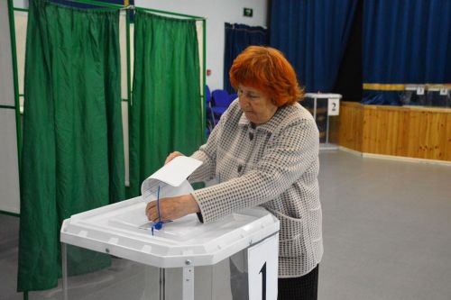 Пожилые жители Лаишевского района приняли участие в голосовании