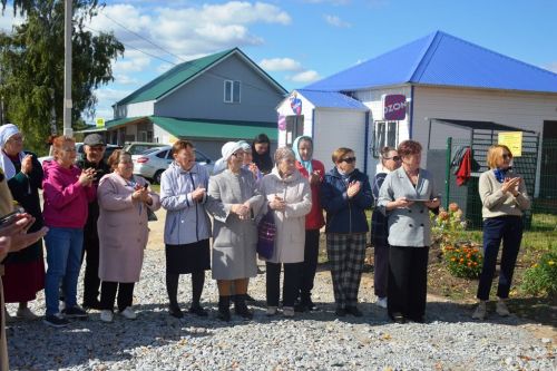 Новый ФАП в селе Татарские Саралы: встреча с главой района