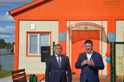 Новый ФАП в селе Татарские Саралы: встреча с главой района