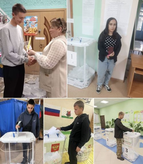 Впервые голосующие студенты Лаишевского техникума приняли участие в выборах