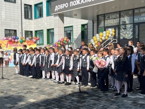 Участник СВО поздравил лицеистов Лаишевского района с Днем знаний