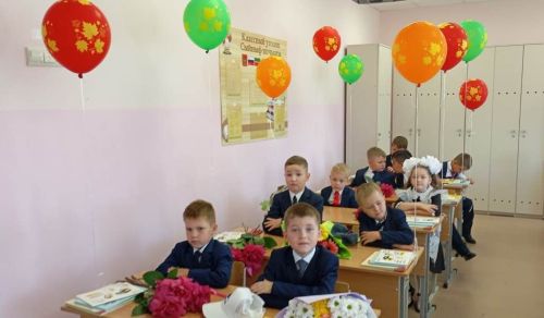 Первый раз в первый класс: первое сентября в Лаишевской школе
