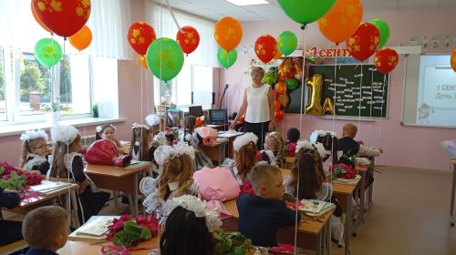 Первый раз в первый класс: первое сентября в Лаишевской школе