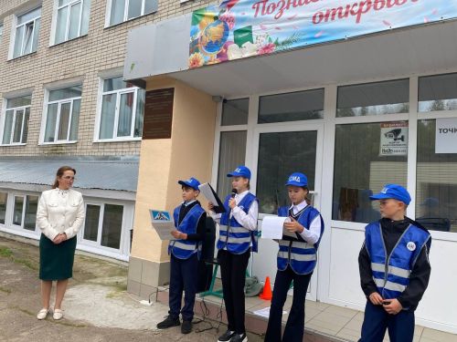 В Никольской гимназии пешеходов стало больше
