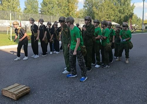 Юнармейцы Лаишевского района завоевали третье место