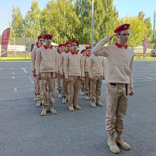 Юнармейцы Лаишевского района завоевали третье место
