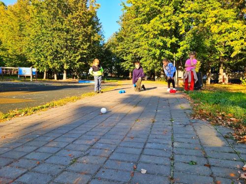 Лаишевских ребят познакомили с игрой бочче