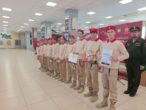 Юнармейцы Лаишевского района завоевали третье место