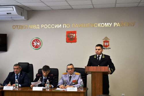 Подведены итоги работы отдела МВД по Лаишевскому району за 2025 год