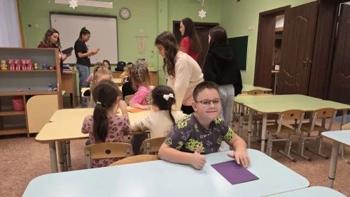 «Движение Первых» Лаишевского района подарило детям новогоднее волшебство