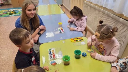 «Движение Первых» Лаишевского района подарило детям новогоднее волшебство