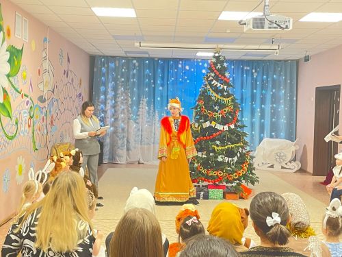 Новогодние утренники дарят счастье детям Лаишевского района