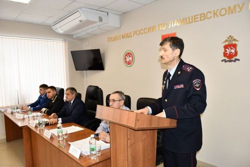 Подведены итоги работы отдела МВД по Лаишевскому району за 2025 год