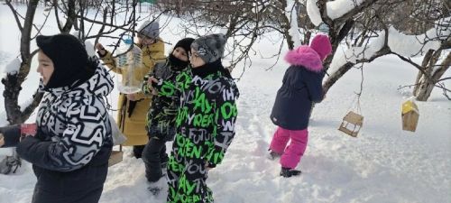 В Лаишевском районе отметили Всероссийский день зимующих птиц