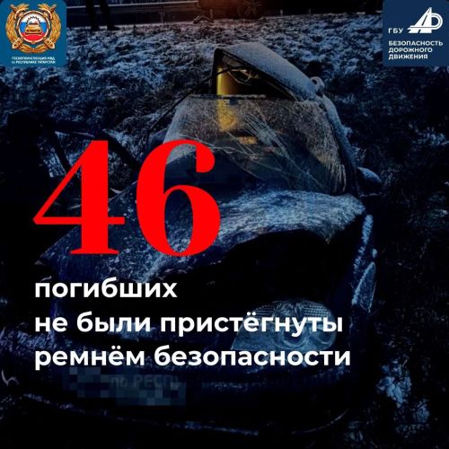 Трагичный год: 345 жизней потеряно на дорогах Татарстана в 2025-м