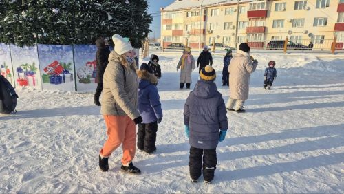 Зимние забавы — на радость детворе
