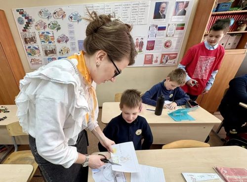 Гимназисты Лаишевского района приняли участие в «Городе профессионалов»